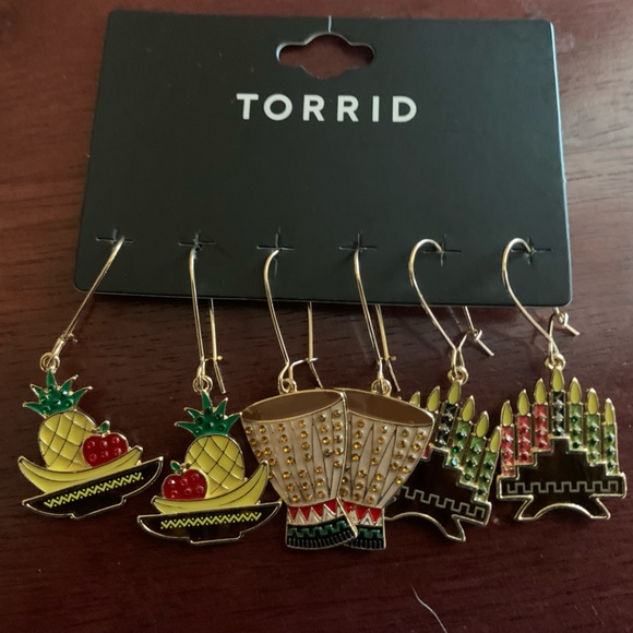 torrid Jewelry - New Torrid Kwanza earring set